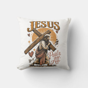 Jesus hat alles bezahlt kissen