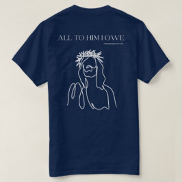 Jesus hat alles bezahlt, T - Shirt für Weißdruck