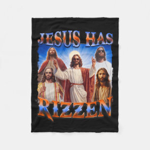 Jesus hat Christlichen Männer Rizzen Frauen Bibelg Fleecedecke