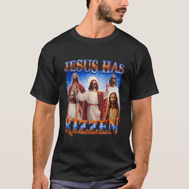 Jesus hat Christlichen Männer Rizzen Frauen Bibelg T-Shirt (Vorderseite)