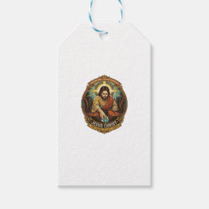 Jesus hat das Telefon zwischen Autositzen fallen l Geschenkanhänger