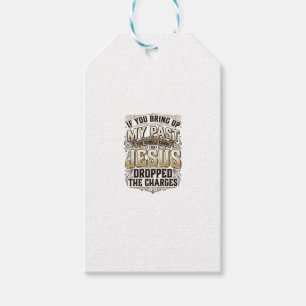 Jesus hat die Anklage fallen gelassen Vintage Chri Geschenkanhänger