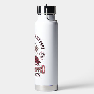 Jesus hat die Anklage fallen gelassen Vintage-Cros Trinkflasche