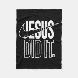 Jesus hat es getan, er ist auferstanden, christlic fleecedecke