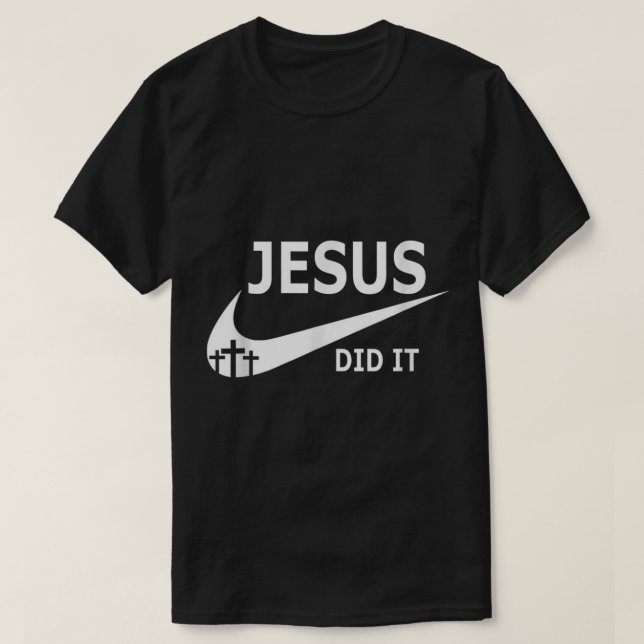 Jesus hat es lustig gemacht Jesus T-Shirt (Design vorne)