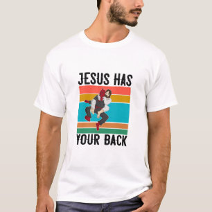 Jesus hat Ihren brasilianischen Jiu Jitsu-Gabe Chr T-Shirt
