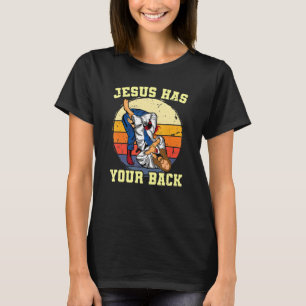 Jesus hat Ihren Rücken Bjj brasilianischen Jiu Jit T-Shirt