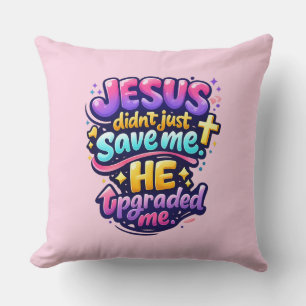 JESUS hat mich aufgerüstet - Christlich Kissen