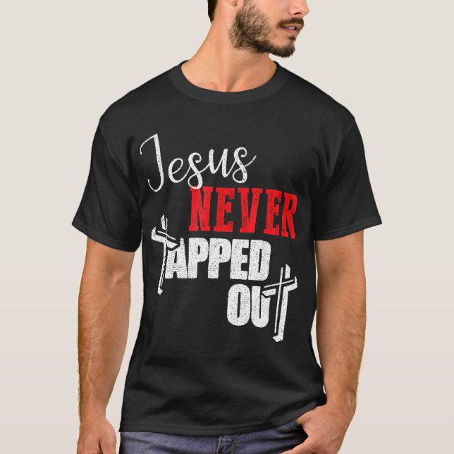 Jesus hat noch nie den Christlichen Glaubensstifte T-Shirt (Vorderseite)