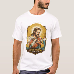 Jesus hat sich den Finger verbrannt, als er den Te T-Shirt