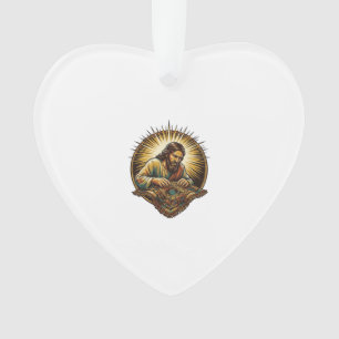 Jesus hat winzige SD-Karte fallen gelassen, verlor Ornament