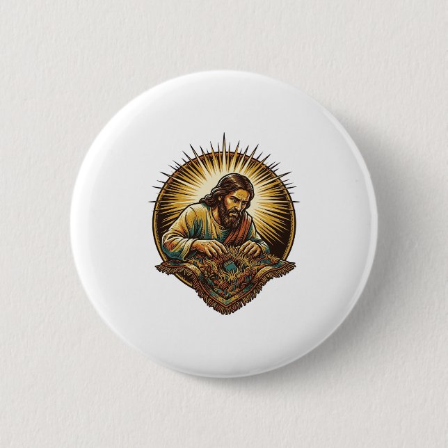 Jesus hat winzige SD-Karte fallen gelassen Verlore Button (Vorderseite)