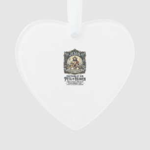Jesus Haustier Gedenk Erinnerungs-Shirt Christlich Ornament