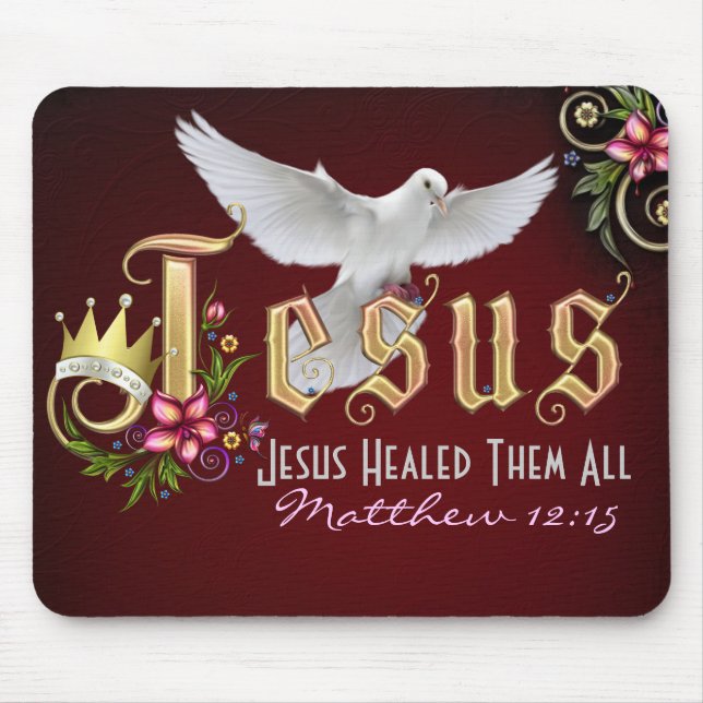 Jesus Heals Mousepad (Vorne)