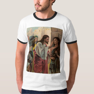 Jesus heilt den Blinden T-Shirt