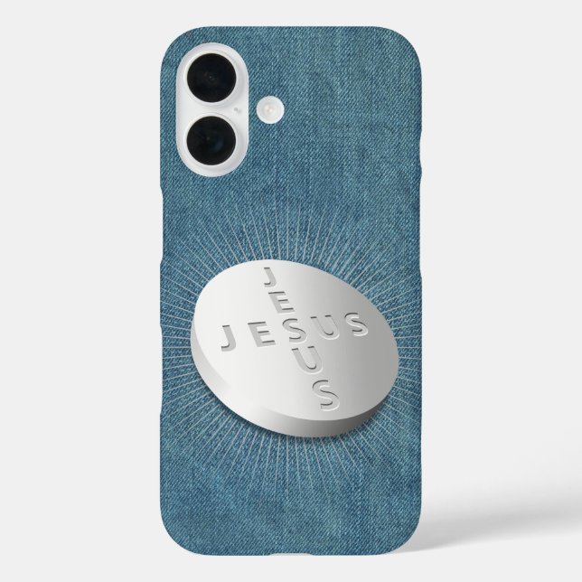 Jesus heilt den Christlichen religiösen Glauben De Case-Mate iPhone Hülle (Rückseite)