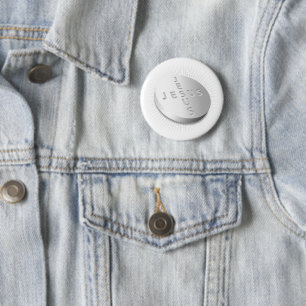 Jesus heilt Pille - Christlicher Glaube betet Gott Button