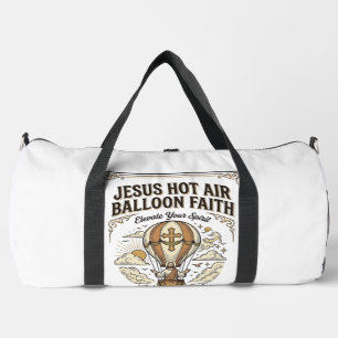 Jesus Heißluftballon Glaube Jesus Heißluftballon Duffle Bag