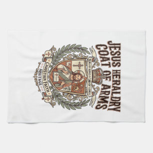 Jesus Heraldik Wappen Jesus Heraldik Wappen Ar Geschirrtuch