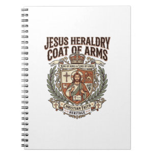 Jesus Heraldik Wappen Jesus Heraldik Wappen Ar Notizblock