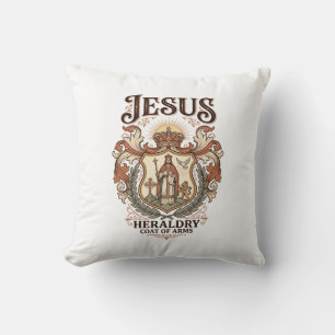 Jesus Heraldik Wappen Jesus Heraldik Wappen Jesus  Kissen