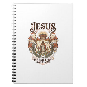 Jesus Heraldik Wappen Jesus Heraldik Wappen Jesus  Notizblock