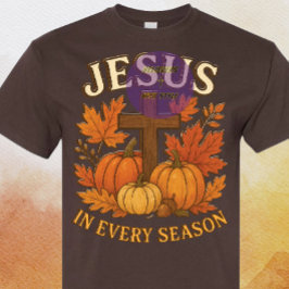 Jesus - Herbst - Christlich T-Shirt
