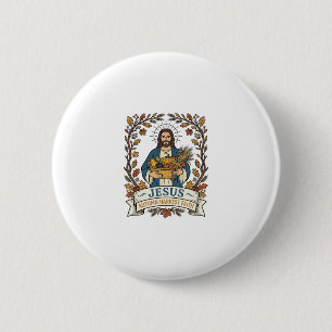 Jesus Herbsternte Glaube Jesus Herbsternte Ch Button