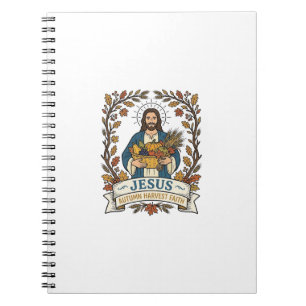 Jesus Herbsternte Glaube Jesus Herbsternte Ch Notizblock
