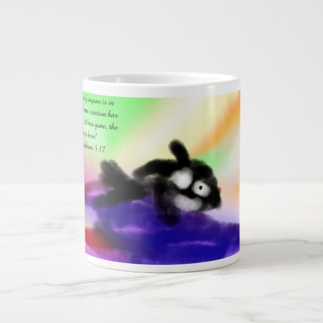 jesus here  new Jumbo-Tasse (Vorderseite)