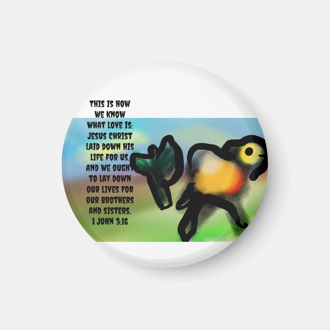 jesus here us  magnet (Vorne)