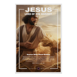 Jesus - Herr der Ernte 1 Poster