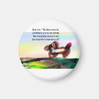 Jesus hier bei uns magnet