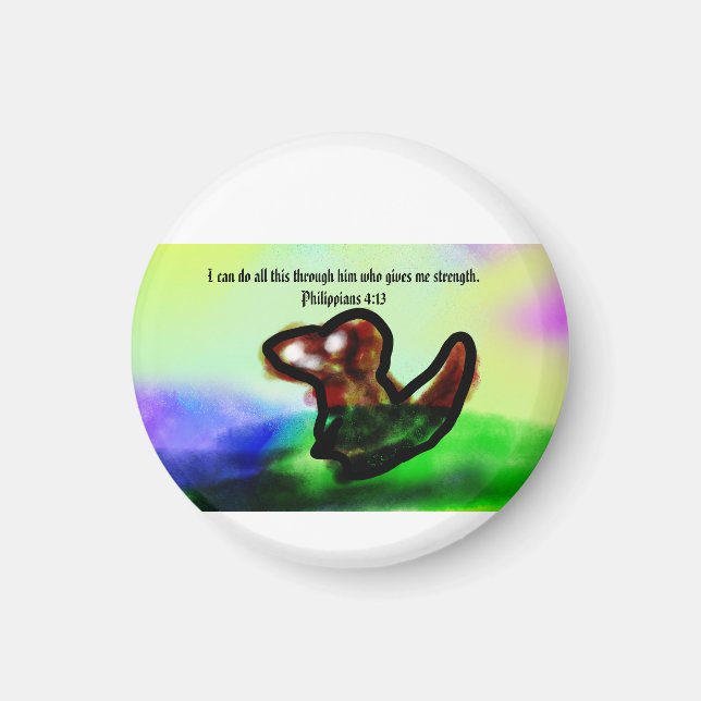 Jesus hier  magnet (Vorne)