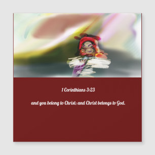 Jesus hier magnetkarte