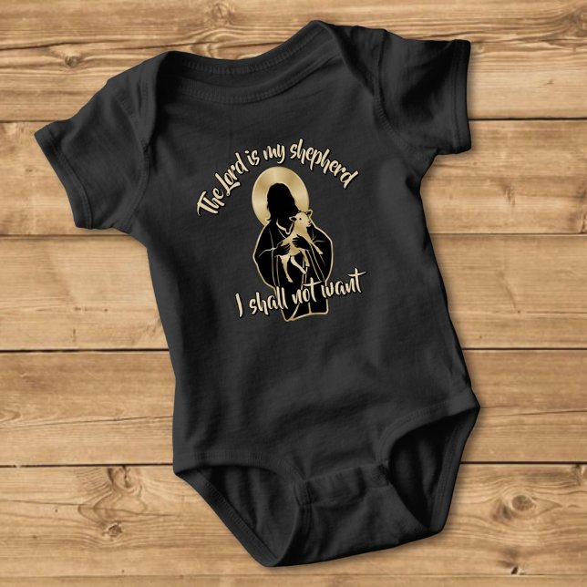 Jesus Hirte Baby Strampler (Von Creator hochgeladen)