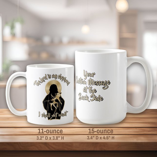 Jesus Hirte Kaffeetasse (Von Creator hochgeladen)