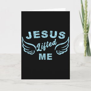 Jesus hob mich - Christlicher Glaube Basierend Edg Karte