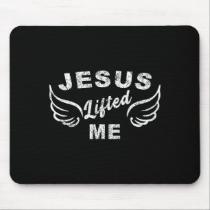 Jesus hob mich - Christlicher Glaube Basierend Edg Mousepad