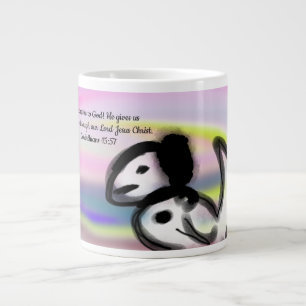 Jesus Hoffnung Jumbo-Tasse