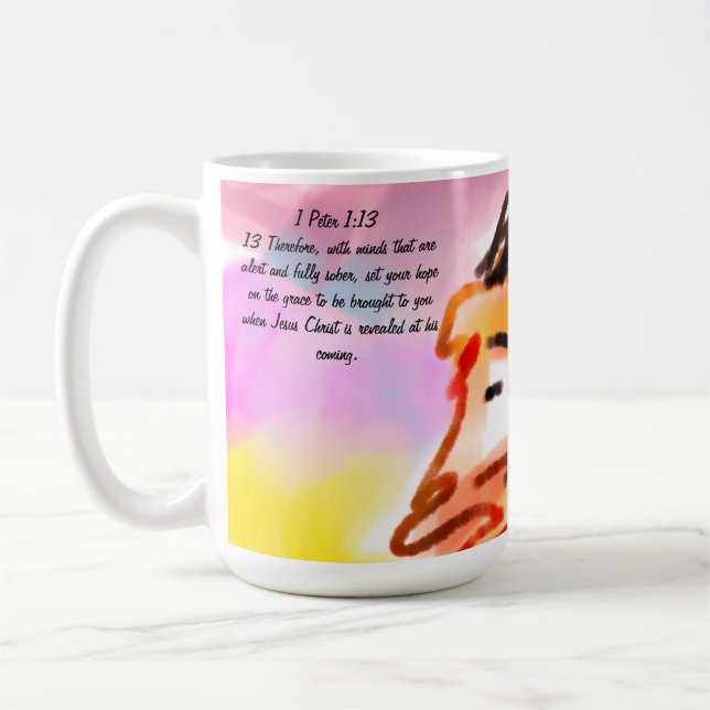 Jesus Hoffnung Kaffeetasse (Links)