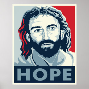 Jesus-Hoffnung Poster