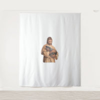 Jesus Holding Moo Deng Tank Top
