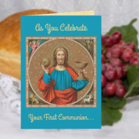 Jesus Holding Up the Eucharist (SNV 050)