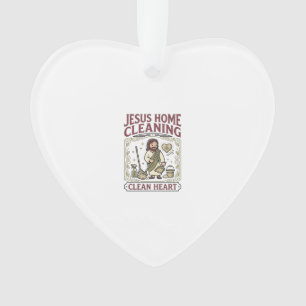 Jesus Home Reinigung Reines Herz Jesus Home Reinig Ornament