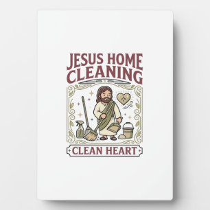 Jesus Home Reinigung Sauberes Herz Jesus Home Rein Fotoplatte