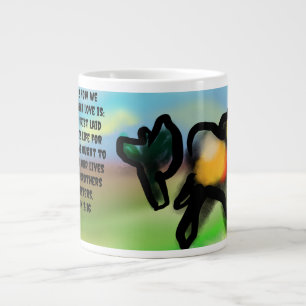 Jesus hört uns  Jumbo-Tasse