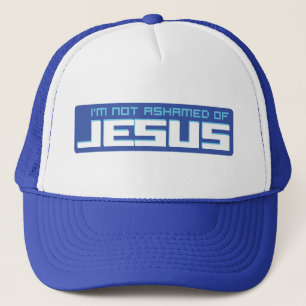 Jesus-Hut-Blau Truckerkappe