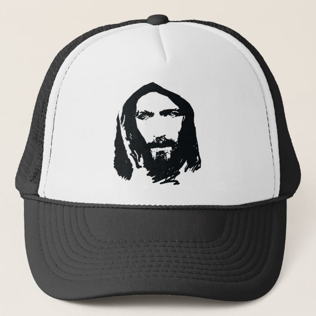 Jesus-Hut Truckerkappe (Vorderseite)