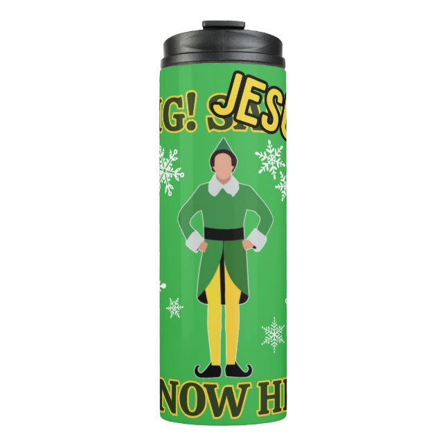 Jesus! I Know Him! Thermal Tumbler Thermosbecher (Vorderseite)